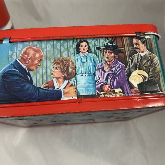 1981 Aladdin Annie Metal Lunchbox & Thermos Clean Nostalgia Movie Carol Burnett - Picture 7 of 14